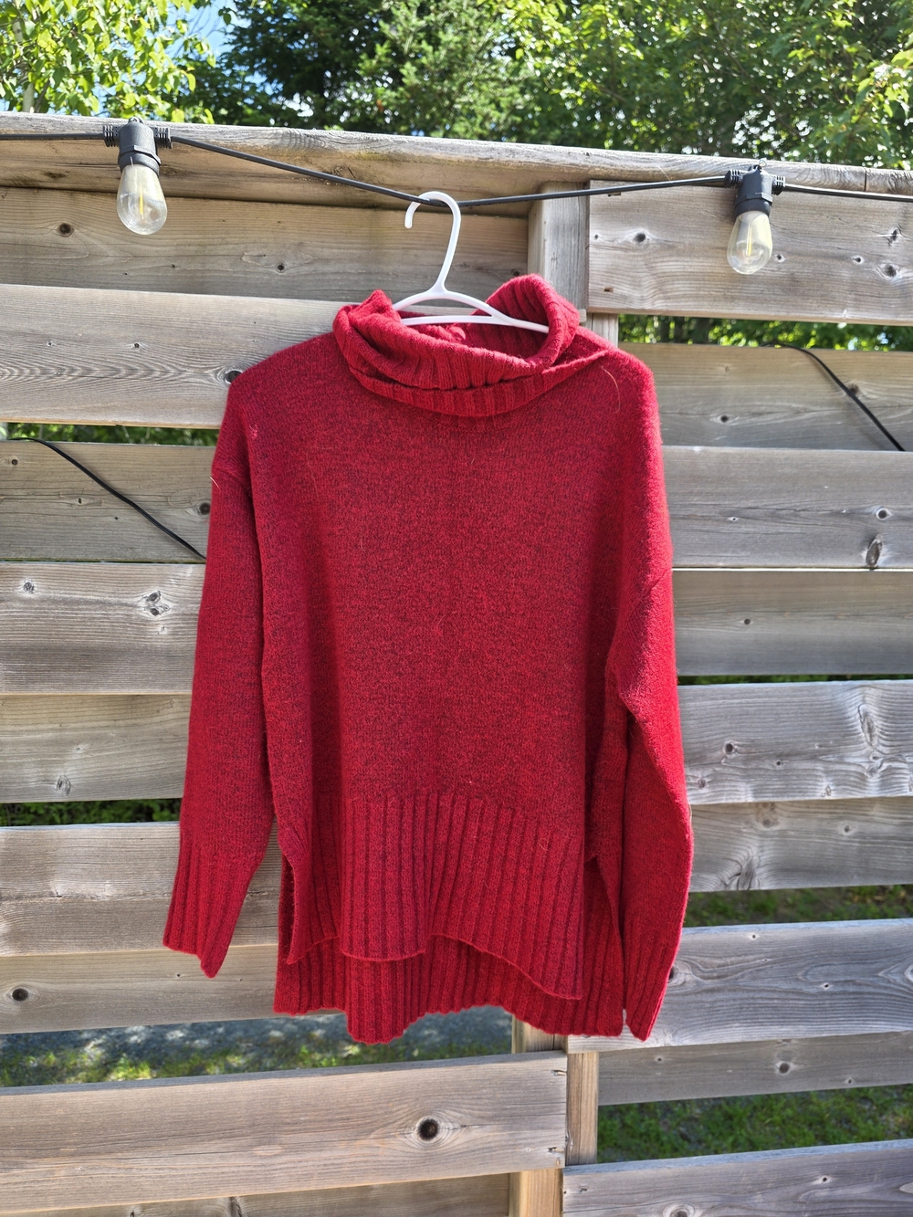 Soft Turtleneck Sweater | Size Medium